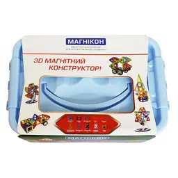 Конструктор Магнікон 118 деталей Plastic box (MK-118) - мініатюра 2