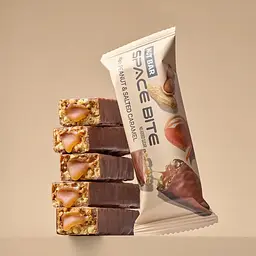 Батончик Space Bite Nut Bar 10*40 грам арахіс та солона каремель SpaceFood vit0003640 - мініатюра 4