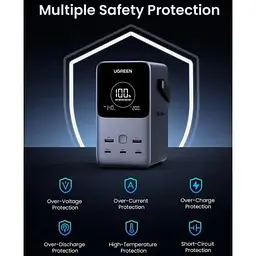 Портативний акумулятор Ugreen pb770 48000mAh 300W (25286) - мініатюра 3