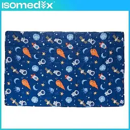 Дитяча обтяжена ковдра Isomedix 26897, 4 кг, 150 × 100 см, сенсорна, з космічним принтом - мініатюра 6