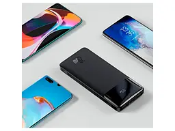 Зовнішній акумулятор Power Bank BASEUS Bipow Digital Display 10000mAh 20W Black (PPDML-L01) - мініатюра 8