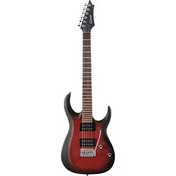 Електрогітара Cort X100 Open Pore Black Cherry Burst [160662]