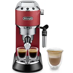 Кавоварка рожкова Delonghi EC 685 R Dedica - мініатюра 4