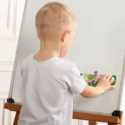 Пазли на магніті Vladi Toys Зебри, укр. мова, 12 елементів (VT3205-75) - мініатюра 4