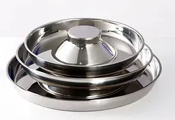 Металева миска для цуценят Derby BH034, 26х5,5 см - мініатюра 3