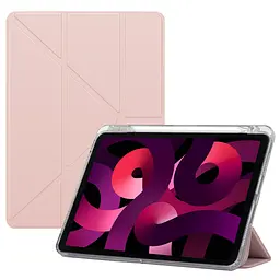 Чохол до планшета BeCover Ultra Slim Origami Transparent Apple iPad Air 11" M4 2026 Pink (715185)
