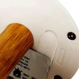 Ліхтар кемпінговий Bo-Camp Cambridge Rechargeable 200 Lumen Bamboo/White (5818792) - мініатюра 5