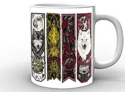 Кружка GeekLand Game of Thrones Гра Престолів будинки Вестероса GT.02.010 - мініатюра 2