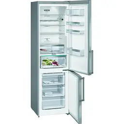Холодильник Siemens KG39NAIEQ 203х67х60см 2 двери холодильное отделение 279 л морозильное отделение 87 л A++ NF нержавіюча сталь (KG39NAIEQ) - мініатюра 2