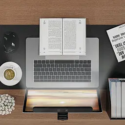 Лампа для ноутбука XiaomiLymax Laptop Screen Hanging Lamp GJS-DO04 Black - мініатюра 4