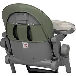 Стільчик для годування Lionelo Cora Plus Green Olive сіро-оливковый (LO-CORA PLUS GREEN OLIVE) - мініатюра 9