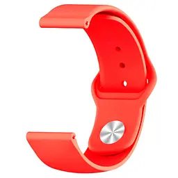 Універсальний ремінець Silicone Band для Xiaomi Amazfit Bip 20mm Red [45136]