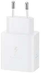 Сітчасте зарядне пристрій Samsung 45W Compact Power Adapter EP-T4511NWEGEU White (7194665) - мініатюра 2