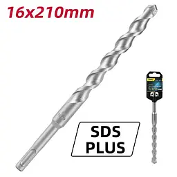 Бур Sds Plus D16 x 210 мм Deli EDH-Y16210 - мініатюра 2