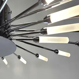 Стельова Led люстра Art BO-5251/28CH - мініатюра 3
