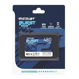 Накопичувач SSD 2.5" 480GB Burst Elite Patriot (PBE480GS25SSDR) - мініатюра 4