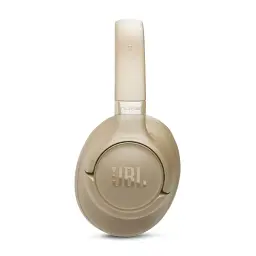Навушники бездротові JBL Tune 730BT, Beige, Bluetooth, мікрофон, акумулятор 500 mAh, технологія "Pure Bass", кнопки на чашках навушників, швидка зарядка (JBLT730BTBEG) - мініатюра 6