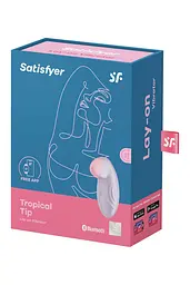 Смарт-вібратор для клітора Satisfyer Tropical Tip Light Lilac - мініатюра 8