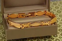 Браслет Xuping Jewelry головоломка 19 см золотистий - мініатюра 2