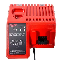 Зарядний пристрій для акумуляторів інструменту Milwaukee M12-18C (4932352959) - мініатюра 2