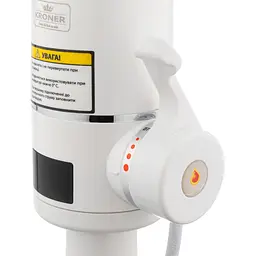 Проточний водонагрівач Kroner KRM Volt - CW090R з дисплеєм CV023245 - мініатюра 3