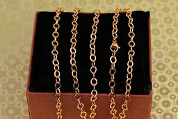 Цепь Xuping Jewelry якорная шопард 55 см 4 мм золотистая
