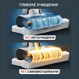 Пилосос Rowenta безпровідний миючий X-Clean 12 білий (GZ7257E0) - мініатюра 11