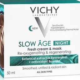 Нічна крем-маска Vichy Slow Age проти ознак старіння 50 мл - мініатюра 6
