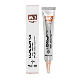 Локальний освітлювальний крем з ніацинамідом Niacinamide W3 Toning Spot Cream Medi-Peel 50 г