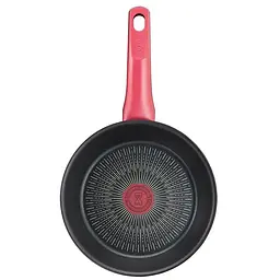 Сковорода Tefal IH Rouge Unlimited 20 см G26202 з шестишаровим титановим антипригарним покриттям Titanium 6Х