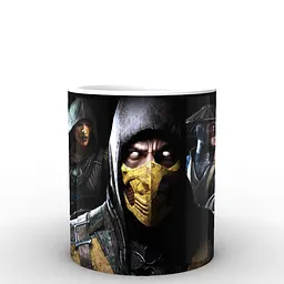 Кухоль GeekLand Mortal Kombat Мортал Комбат банда MK.02.02 330 мл білий - мініатюра 3