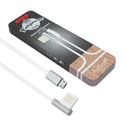 Кабель REMAX Emperor, USB to Micro, сріблястий