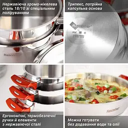 Набір посуду Hascevher Yaprak 4 предмета - мініатюра 4