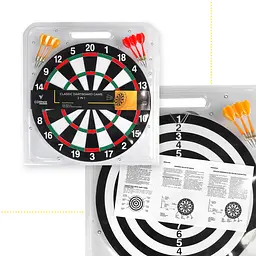 Дартс класичний Cornix Dartboard Game 2 в 1 36.5 см + 2 комплекти дротиків XR-0391 - мініатюра 3