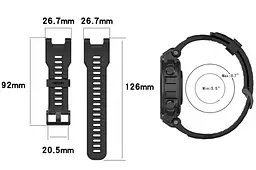 Силіконовий ремінець Primolux для смарт годинника Xiaomi Amazfit T-Rex (A1918)/T-Rex Pro (A2013) Purple - мініатюра 5