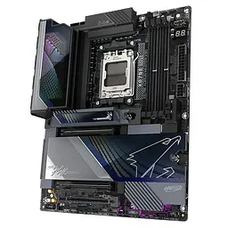 Материнська плата Gigabyte X870E AORUS MASTER X3D (X870E AORUS MASTER X3D) (Socket AM5, AMD X870E, ATX) - мініатюра 2