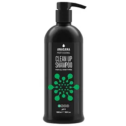 Шампунь Глибоке очищення для всіх типів волосся CLEAN UP SHAMPOO for all hair tipes ANAGANA 1000 мл