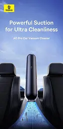 Бездротовий автопилосос Baseus A0 Pro Car Vacuum Cleaner - мініатюра 4