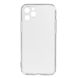 Прозрачный чехол для Apple iPhone 11 Pro с защитой камеры, тонкий, силиконовый, бесцветный, ударопрочный, противоударный бампер с закрытой камерой, ArmorStandart (ARM60053)