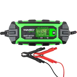 Зарядний пристрій АКБ Winso Pro 12V, 4A LCD(139320)
