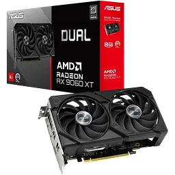 Відеокарта AMD Radeon RX 9060 XT 8GB Asus Dual (DUAL-RX9060XT-8G) Б/В