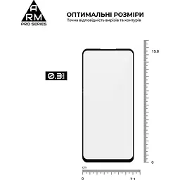 Захисне скло ArmorStandart Glass Pro для Motorola G23/G53 5G Black [ARM66134] [82910] - мініатюра 5