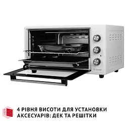 Електрична піч Perfelli CLASSIC 48 WHITE - мініатюра 10