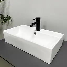 Умивальник VBI Tavernola white накладний VBI-015506, Білий - мініатюра 2
