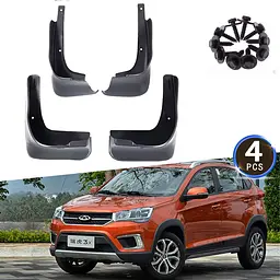 Брызговики для Chery Tiggo 3X / Tiggo 2 2016-2020 комплект 4 шт (BCYT3X1721)