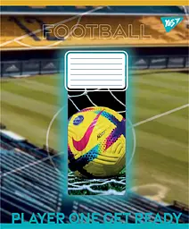 Упаковка зошитів Yes Football stadium учнівський загальний 15 шт./36 лін. (767750) - мініатюра 4