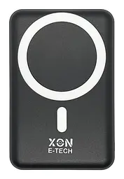Портативна магнітна бездротова батарея 5000 mAh з підставкою XON PowerBank Magsafe Stand (YC5G2) 15W Black (5060948063142)