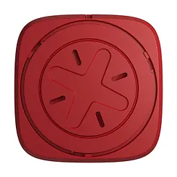Бездротовий адресний пожежний оповіщувач звуковий Ajax EN54 FireProtect (Sounder) Jeweller Red (26-00654) - мініатюра 5