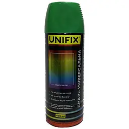 Емаль універсальна в балончику Unifix 400мл RAL 6029 зелено-м'ятова