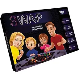 Настільна розважальна гра Danko Toys Swap укр G-Swap-01-01U (2000904589258) shop (2000904589258)